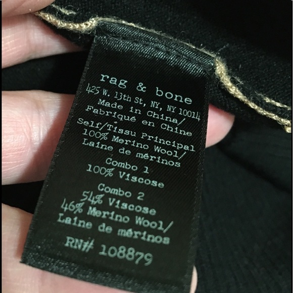 12. RAG & BONE MARISSA COLORBLOCK CREWNECK SWEATER - Picture 9 of 16